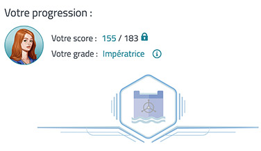 Gamification et suivi des progrès - Serious game RGPD Challenge - Gamabu