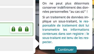 RGPD Challenge - bonnes pratiques - Gamabu